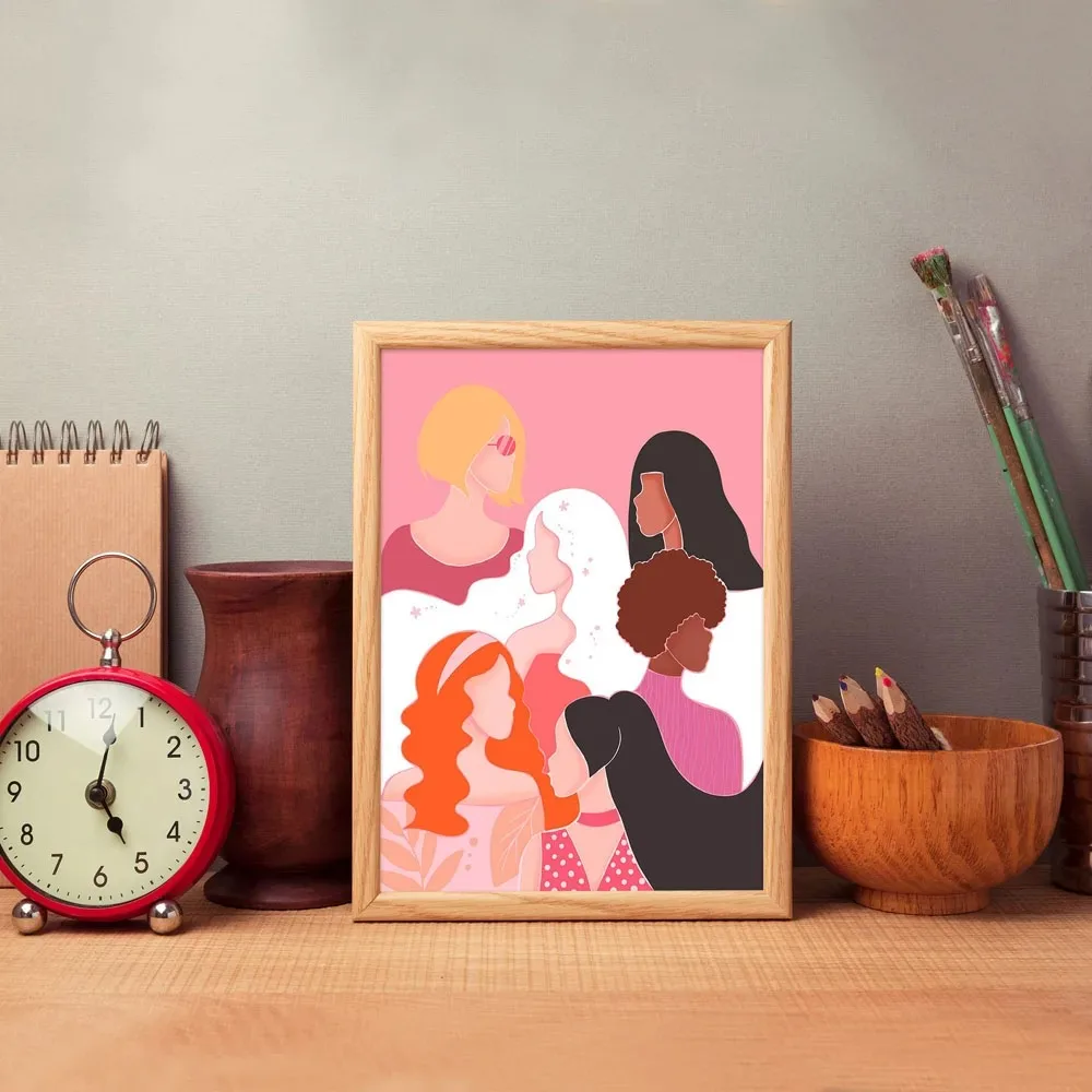 Abstract Feminist Color Letter - Home Decor Y2K review and price
