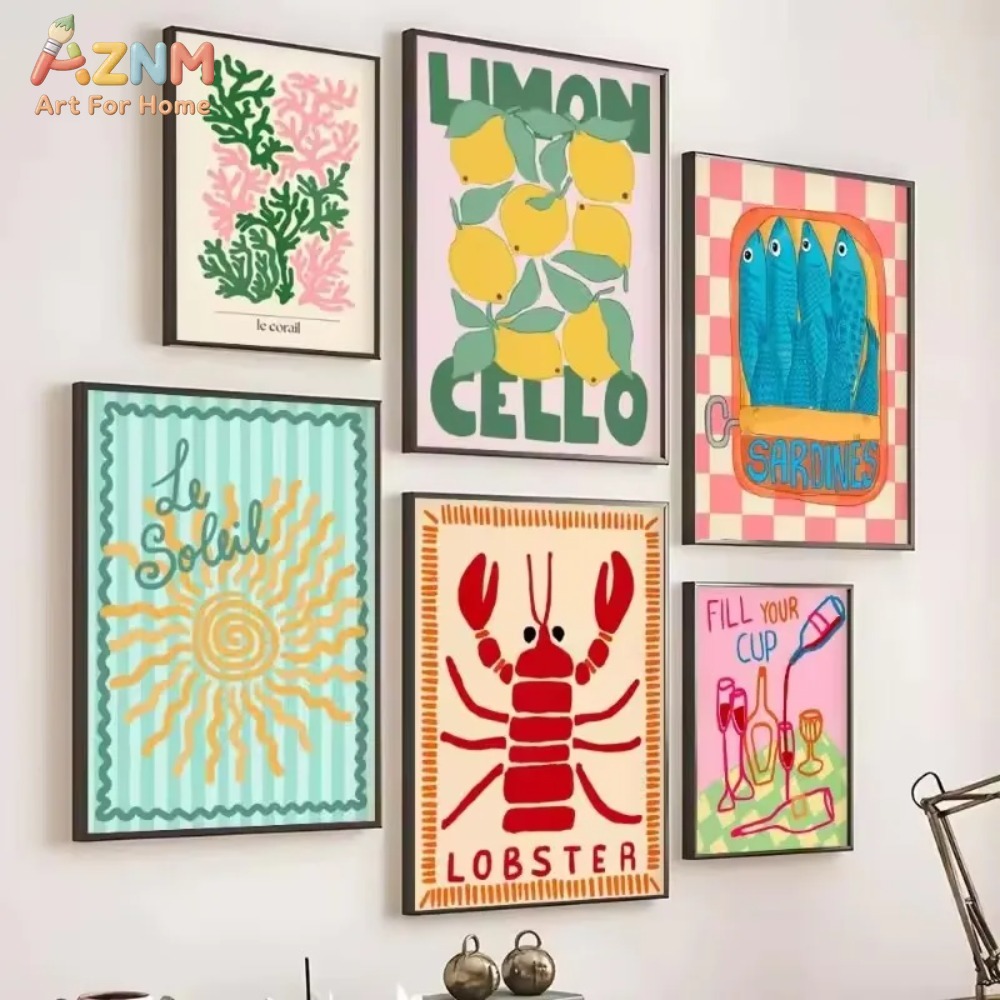 AZNM Colorful Summer Lemon Lob - Home Decor Y2K review and price