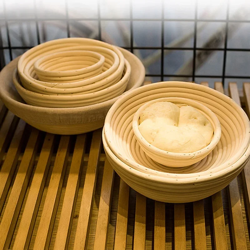 Natural Rattan Bread Proofing  - Rattan Plant Basket review and price