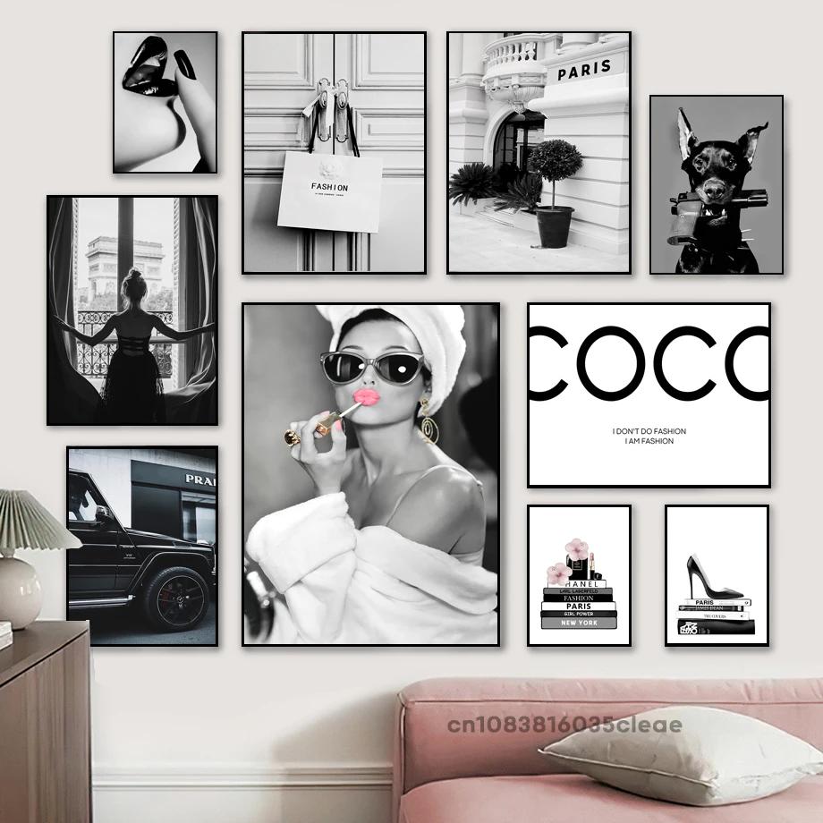 Fashion  Luxury Car Canvas Art - Home Decor Y2K review and price