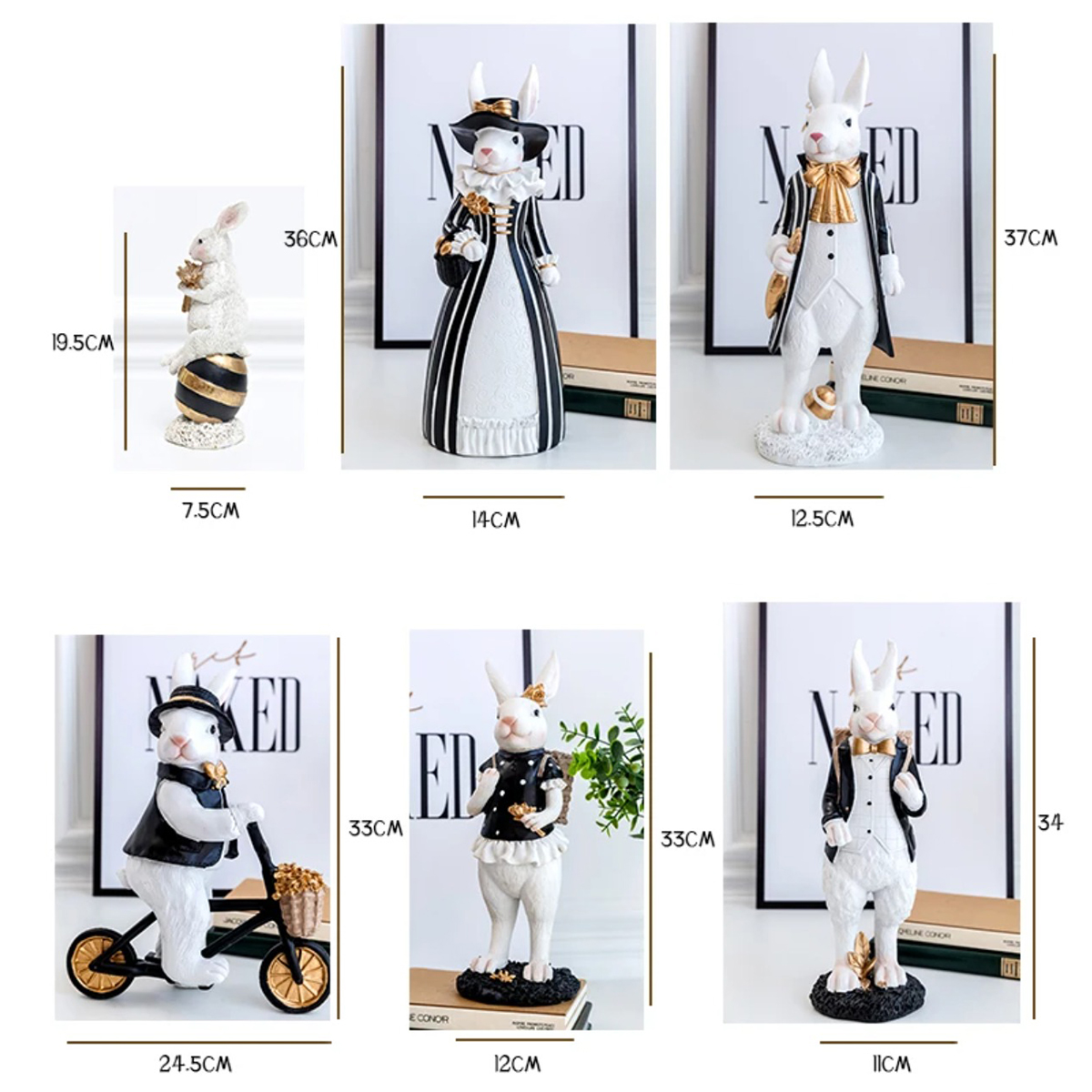 Creative Pastoral Palace Rabbi - Home Decor Za review and price