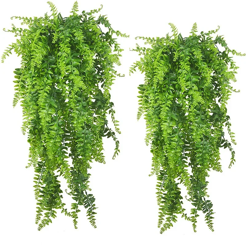 Artificial Hanging Plants 32 I - Rattan Plant Basket review and price