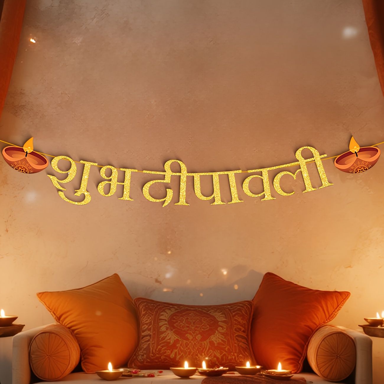 Diwali Party Decorations Happy - Home Decor Indonesia review and price