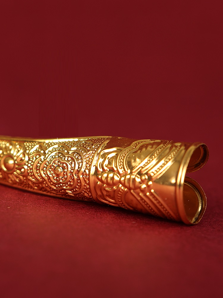 Chinese Golden Long Nails Cust - Home Decor Indonesia review and price