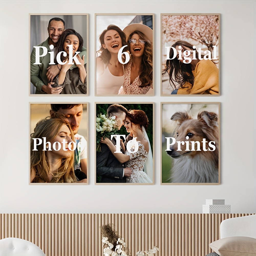 6pcs/set Custom Canvas Prints  - Home Decor Theme review and price
